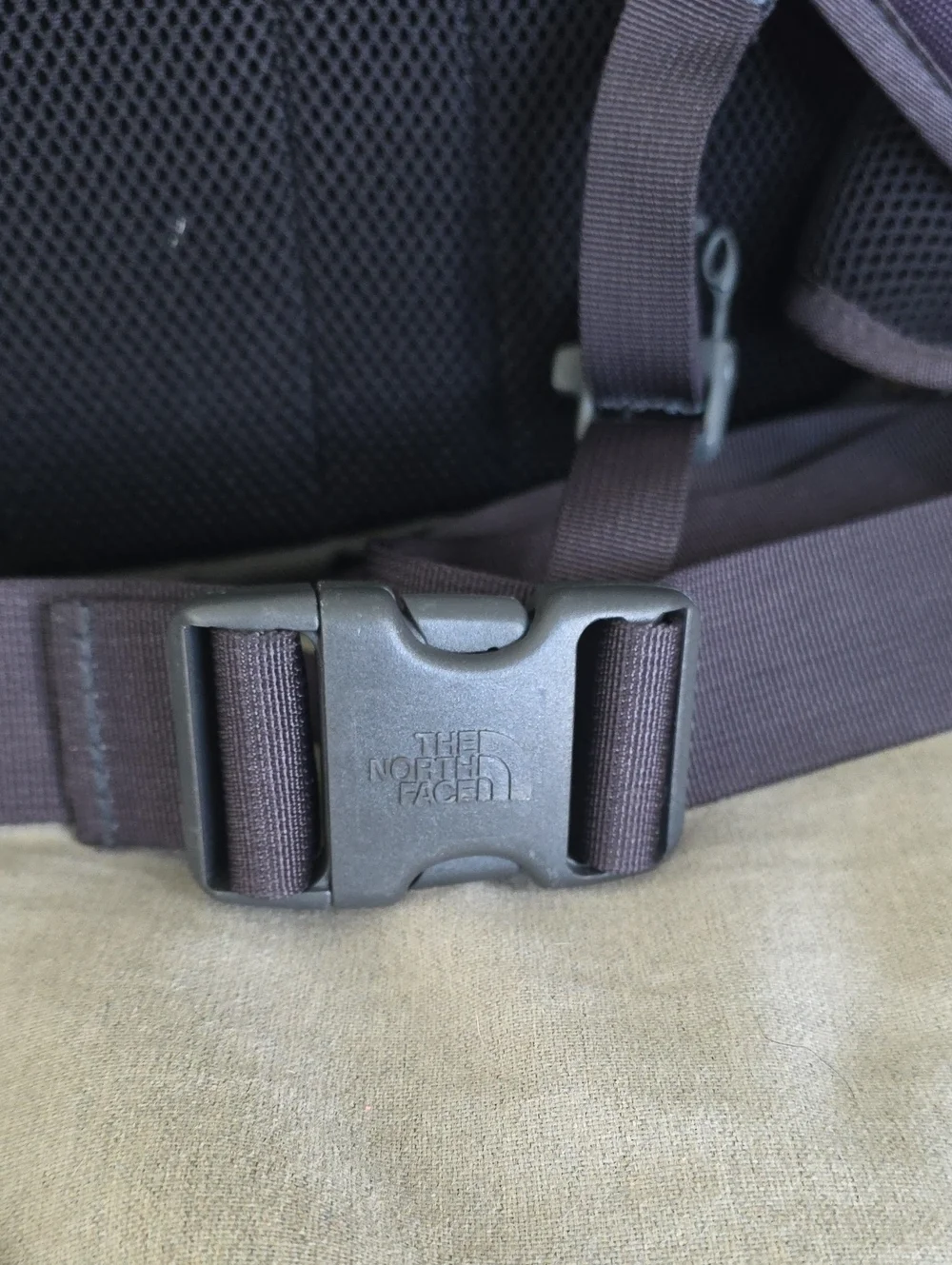 The North Face Borealis Backpack Tan Brown Orange Bungee Hiking Travel Laptop
